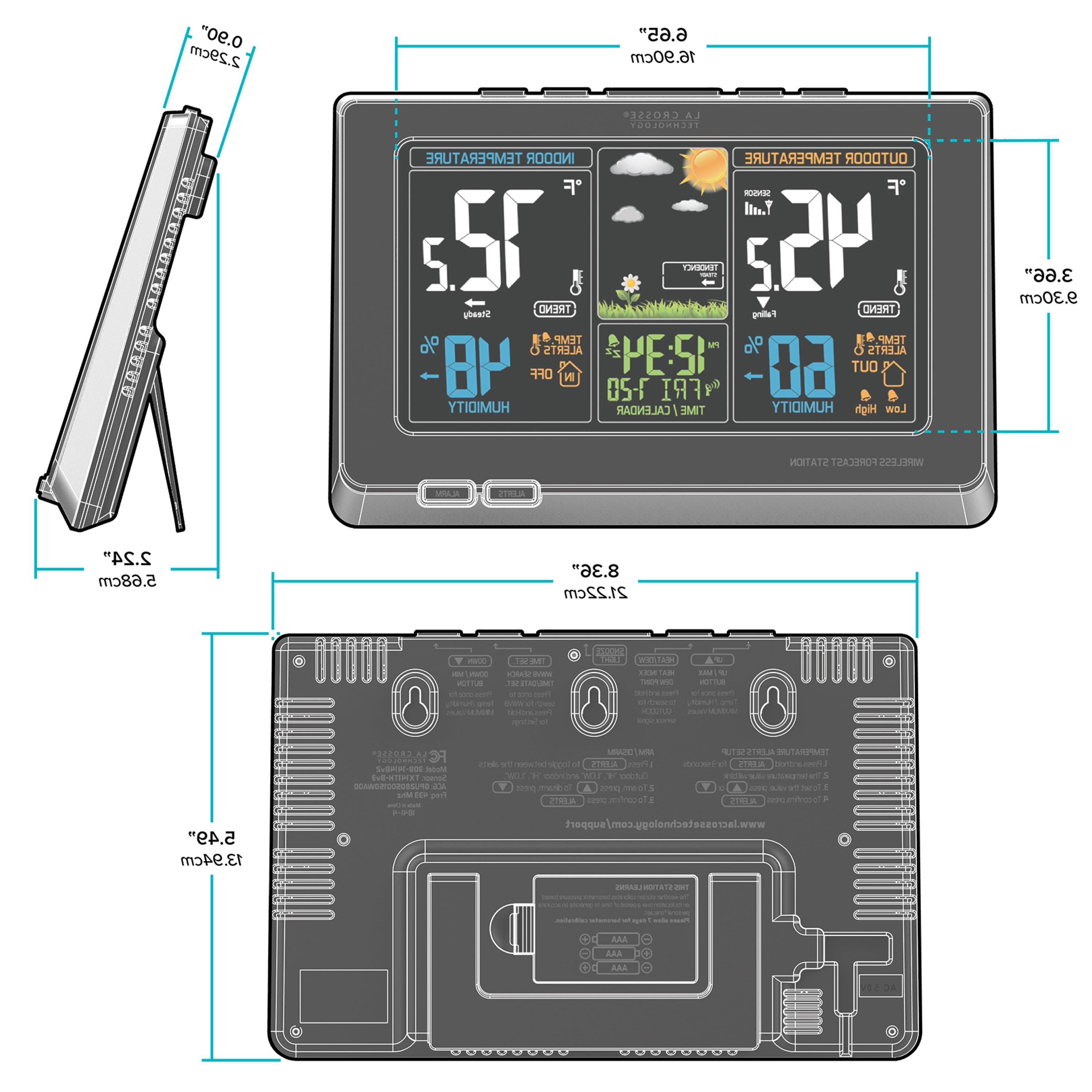 308-1414BV2 Wireless Color Weather Station